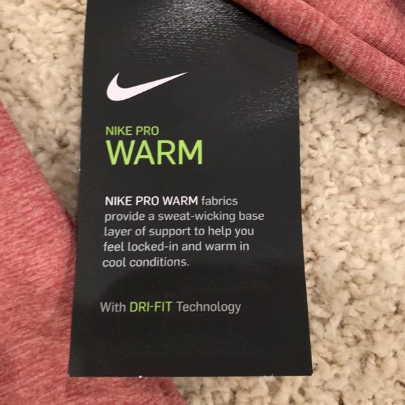 NWT Nike Pro Warm Long Sleeve top - Picture 4 of 6